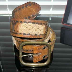 Dreamweaver Leather Belt